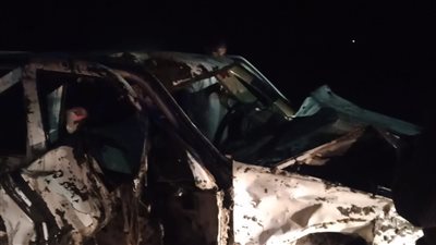 إصابة شخصين إثر انقلاب سيارة ربع نقل بترعة في أرمنت بالأقصر