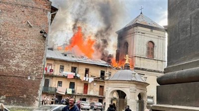 كنيسة من القرن الـ 17.. هجوم روسي غير مسبوق يدمر كنوزًا تاريخية في أوكرانيا