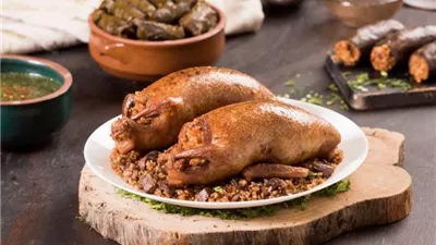 طريقة عمل الحمام المحشي بالأرز فاطمة أبو حاتي.. خطوات بسيطة وسهلة