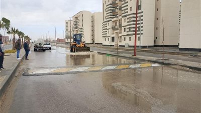 أجهزة المدن الجديدة تكثف جهودها لمجابهة مياه الأمطار والتعامل مع موجة الطقس السيئ
