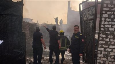 السيطرة على حريق في مخزن وقود بمنطقة الجزيرة بأسوان