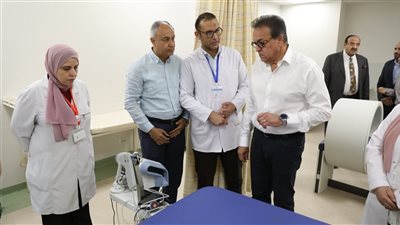 وزير الصحة يشهد بدء التشغيل التجريبي لمستشفى بولاق الدكرور