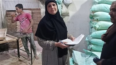 تحرير 17 محضرًا للمخابز المخالفة وضبط 21 شيكارة دقيق مدعم في حملة تموينية ببني سويف 
