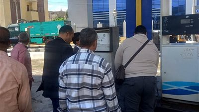 ضبط 10 أطنان مواد بترولية قبل بيعها في السوق السوداء بسوهاج