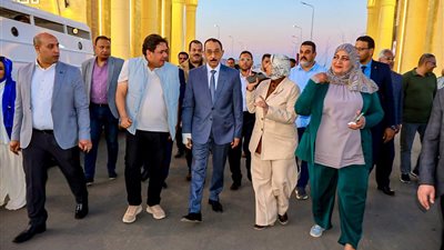 في العيد القومي للمحافظة.. طارق راشد يشهد افتتاح بوابة المدخل الغربي لمركز ومدينة سوهاج