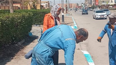 رفع درجة الاستعداد القصوى لاستقبال أعياد الربيع وعيد القيامة بحي فيصل بالسويس