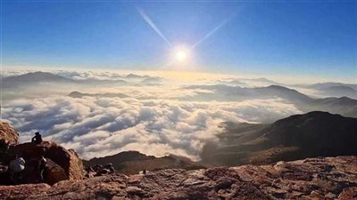 طقس اليوم في جنوب سيناء.. مائل للحرارة نهارًا بارد ليلًا على سانت كاترين وأتربة عالقة وسحب منخفضة