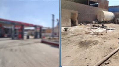 ضبط مديري محطتين وقود بالجيزة خبأوا 38500 لتر مواد بترولية لبيعها في السوق السوداء