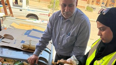 استمرار الحملات على محلات الأغذية والأسماك بجنوب سيناء للتأكد من صحة الغذاء للمواطنين 