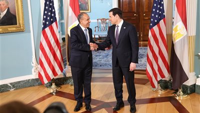 وزير الخارجية يلتقي نظيره الأمريكي في واشنطن.. الحرب الإيرانية والأمن المائي المصري على رأس الملفات