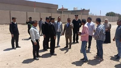 تسليم أرض وحدة مرور أرمنت الجديدة لوزارة الداخلية لبدء الإنشاءات