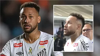 مشادة كلامية بين نيمار وجماهير سانتوس تثير الجدل في البرازيل