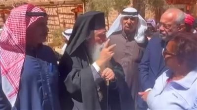 سفراء أوروبيون يزورون دير سانت كاترين للاحتفال بعيد القيامة | صور