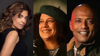 سماء إبراهيم وأمير صلاح الدين ويارا جبران أعضاء لجنة تحكيم أفلام الورش بمهرجان أسوان
