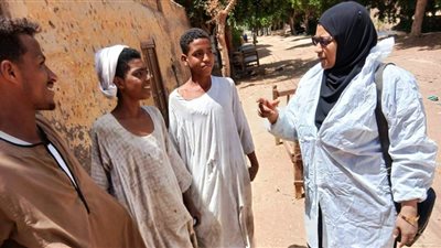 تحصين 45 ألف رأس من الأبقار والأغنام والماعز ضد الجلد العقدي وجدري الأغنام بأسوان