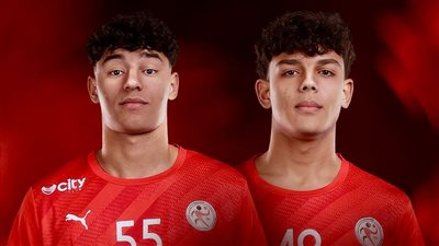 زين عبد الوارث ويوسف عمرو في التشكيل المثالي لبطولة البحر المتوسط لناشئي كرة اليد