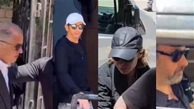 منهم محمد السعدي وكريم عبد العزيز ومحمود سعد.. نجوم الفن يساندون منة شلبي في جنازة والدها