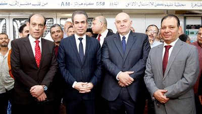 بحضور المسلماني.. عبد الرحمن البسيوني يتسلم مهام رئيس الإذاعة المصرية من محمد لطفي