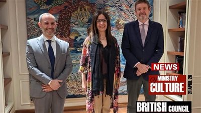وزيرة الثقافة تبحث سبل تعزيز التعاون مع المجلس الثقافي البريطاني