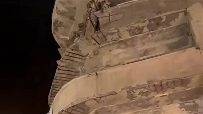 على مساحة 300 متر وخالٍ من السكان.. تفاصيل انهيار شرفتي عقار بالإسكندرية 