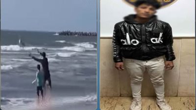 بقصد المزاح.. القبض على المتهم بإلقاء كلب في البحر بدمياط