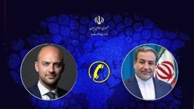 وزير الخارجية الإيراني يبحث مع نظيره الفرنسي الجهود الدبلوماسية لإنهاء الحرب