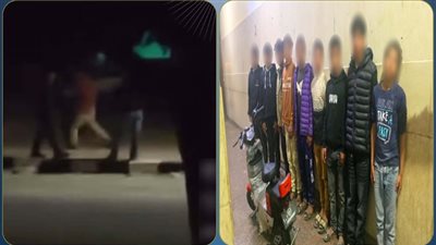 بقصد اللهو.. القبض على 9 طلاب حطموا حجارة رصيف وألقوها على المحلات المغلقة بشمال سيناء