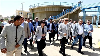 وزيرة الإسكان تصل الأقصر لتفقد مشروعات مياه الشرب والصرف الصحي