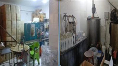 ضبط مدير مصنع غير مرخص لإنتاج المستلزمات الطبية مجهولة المصدر بالغربية