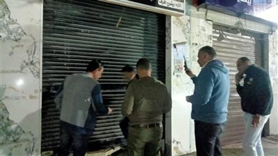 حي وسط بالإسكندرية يغلق منشأتين خلال حملة ليلية لمتابعة الالتزام بمواعيد الغلق
