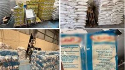 ضبط مدير مصنع بحوزته 52 طن سكر و27 ألف عبوة زيت طعام لبيعها بأزيد من سعرها في الشرقية