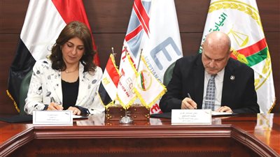 بروتوكول تعاون بين النيابة الإدارية والجامعة المصرية الصينية| صور