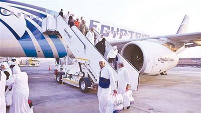 الطيران: انتهاء رحلات الحجاج من المطارات المصرية 22 مايو 