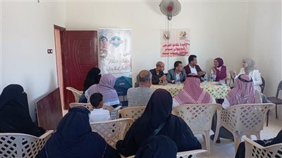 وحدة تكافؤ الفرص بجنوب سيناء تواصل نشر الوعي المجتمعي ضمن مبادرة أنا متعلم مدى الحياة