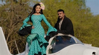 دغدغة في السينمات.. أحمد العوضي يشوق جمهوره بصور جديدة من كواليس فيلم شمشون ودليلة
