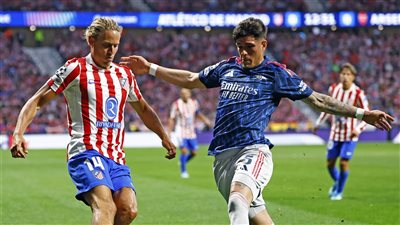 بركلتي جزاء.. التعادل الإيجابي يحسم موقعة أتلتيكو مدريد وأرسنال في ذهاب نصف نهائي دوري الأبطال