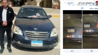 لتلافي المخالفات.. القبض على سائق ملاكي لطمسه اللوحات الخلفية بالشرقية