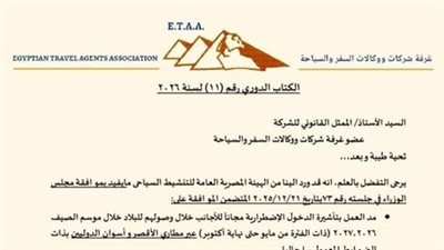 تمديد العمل بتأشيرة الدخول المجانية بمطاري الأقصر وأسوان وتأشيرة الترانزيت حتى 2027