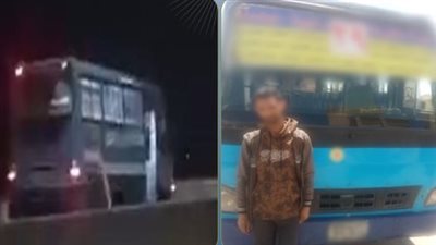 لاختصار الطريق.. القبض على سائق أتوبيس سار عكس الاتجاه بالشروق 