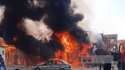 بـ10 سيارات إطفاء.. السيطرة على حريق لوكيشن مسلسل بيت بابا 2 بمدينة الإنتاج الإعلامي