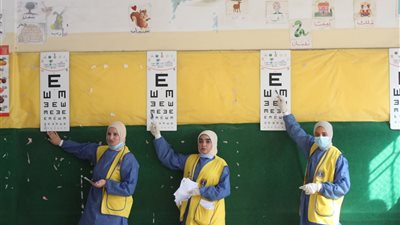 تعليم الجيزة: فحص 8693 طالبًا ضمن مبادرة عيون أطفالنا مستقبلنا وصرف أكثر من 2000 نظارة طبية