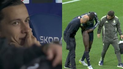 ميندي يتعرض لإصابة خلال مباراة ريال مدريد وإسبانيول في الليجا.. واندهاش كاريراس من عدم المشاركة