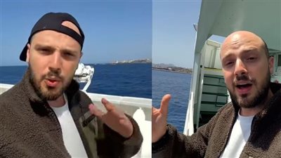 صانع محتوى عربي على متن السفينة السياحية 
