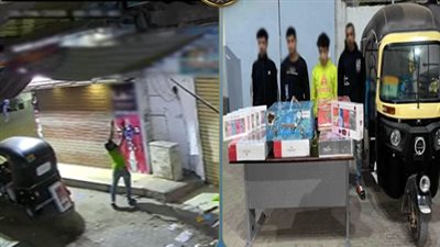 القبض على المتهمين بسرقة مخزن بضائع في الغربية 