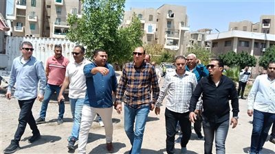 اصطفاف لمعدات مدينة العبور للتأكد من الجاهزية الكاملة لمواجهة الطوارئ