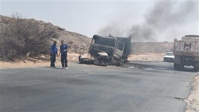 جانب من الحادث 