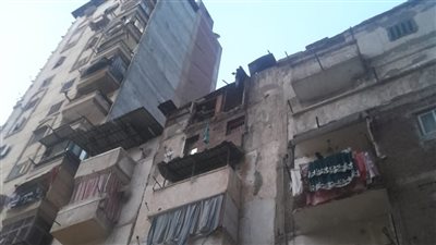 التحقيق في انهيار أجزاء من عقار بمنطقة محرم بك بالإسكندرية