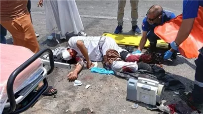 صورة من الحادث