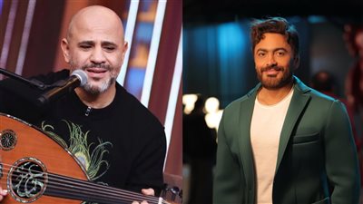 في ضهرك يا صاحبي.. تامر حسني يدعم الملحن عزيز الشافعي