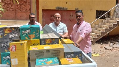 ضبط سلع مجهولة المصدر ومخالفات تموينية في الأقصر خلال العيد
